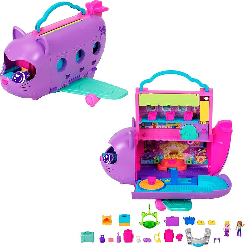 Polly Pocket Airplane Spinning Accessories